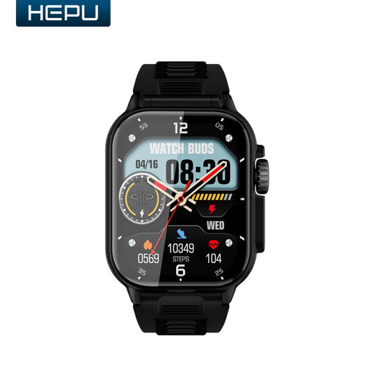 Hepu - 2-in-1 Smart Watch
