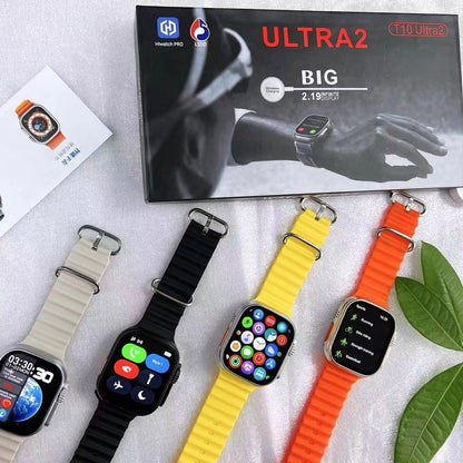 T10 Ultra 2 Smart Watch | 2.19 Infinite Display | Real Screws | Straps Lock | 49MM Dial Size