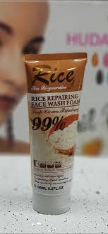 Yardlie Professional Rice Repairing Face Wash Foam 150ml Professional Rice Repairing Face Wash Foam With Kojic Acid